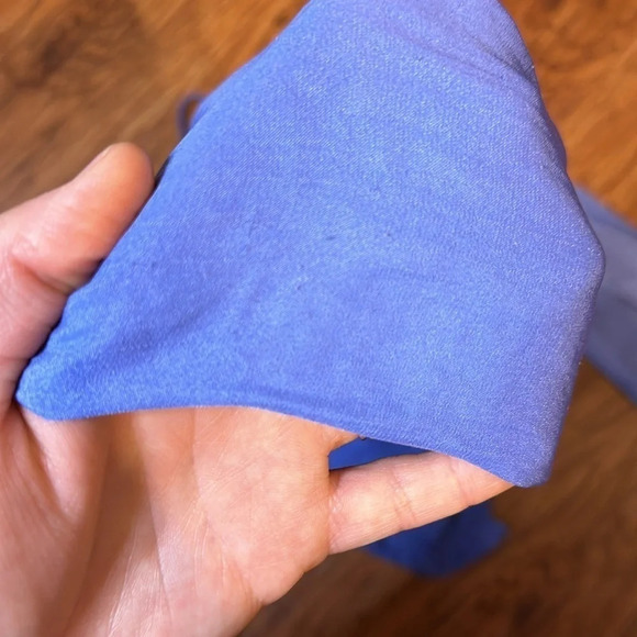 RACHEL Rachel Roy Smocked Peasant Long Sleeve Blouse Womens Size S - Picture 8 of 8